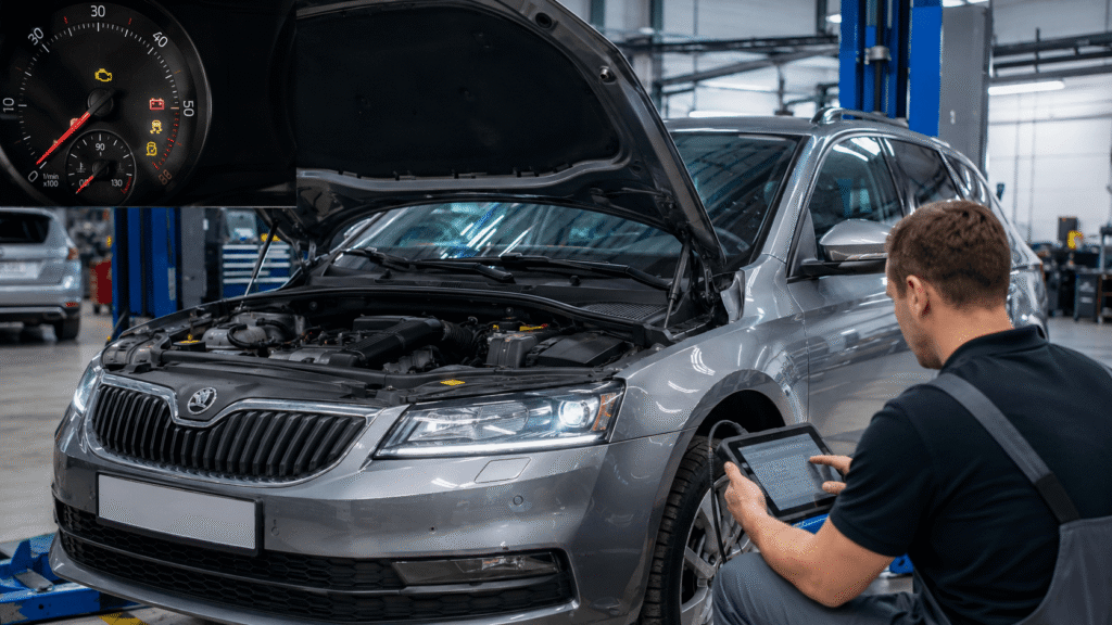 Ознаки, що вашій Skoda потрібна діагностика