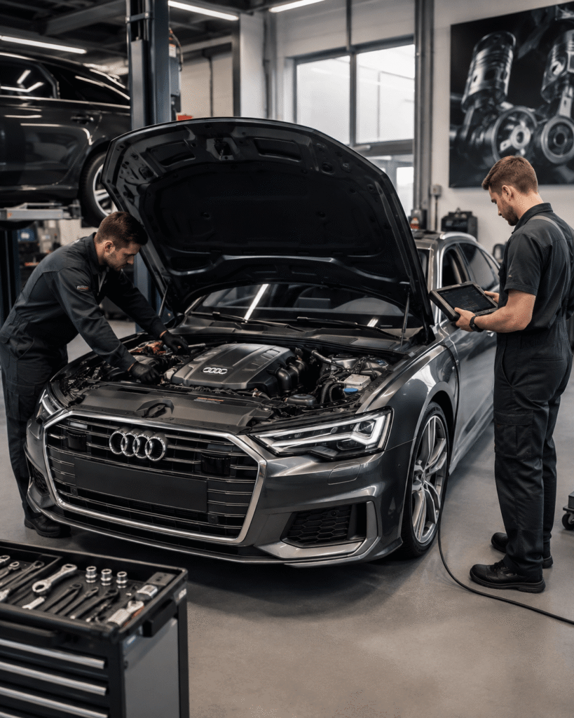 Особливості обслуговування та ремонту Audi